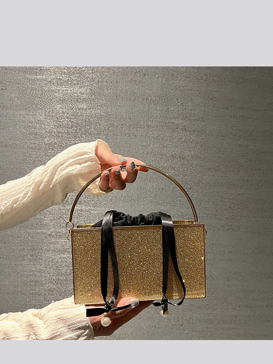 Women'S Young Bags - UGALS Glittering Sequin Evening Bag Bucket
