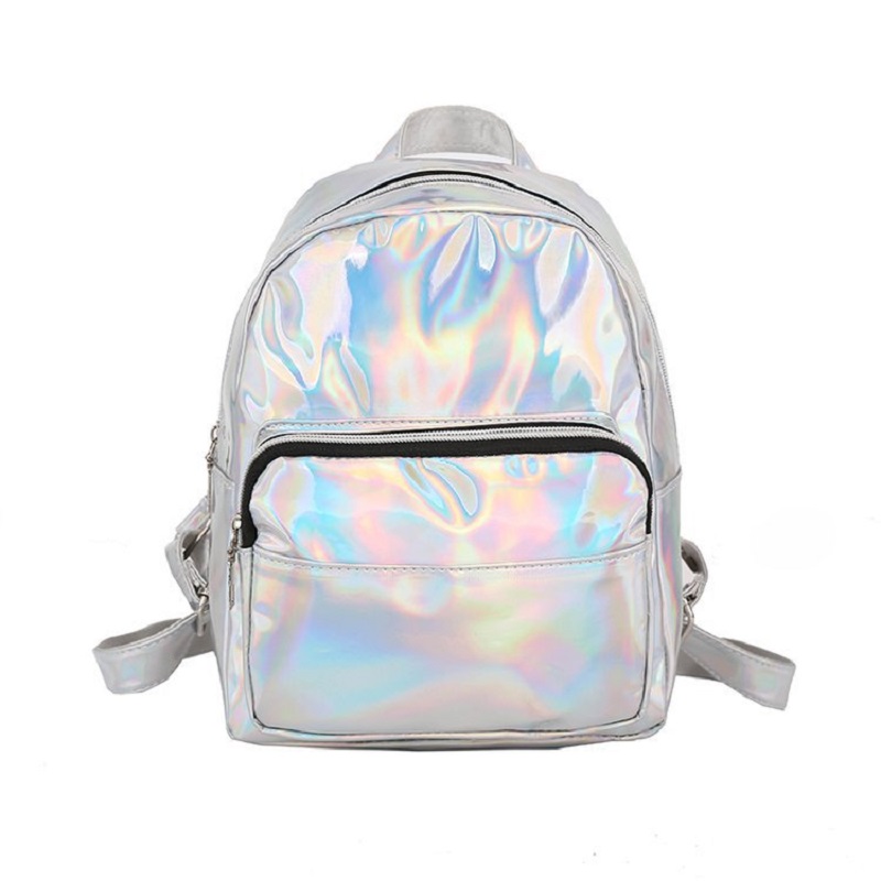 Women Bags Deals - 2025 Fashion Laser Backpack Preppy Style