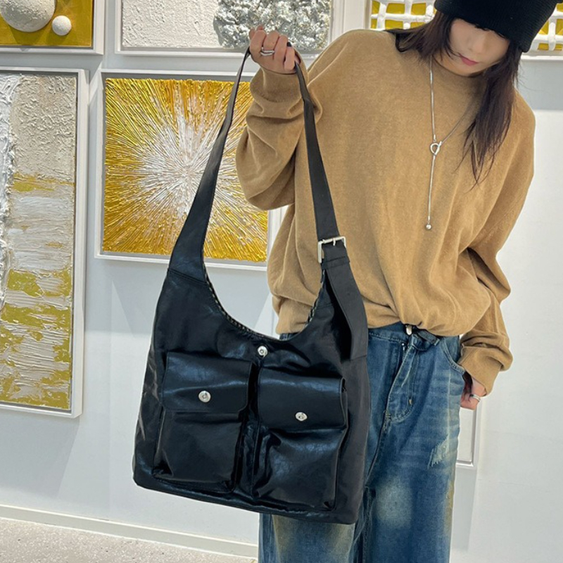Women'S Young Bags - Young Women's Large Capacity Shoulder Bag