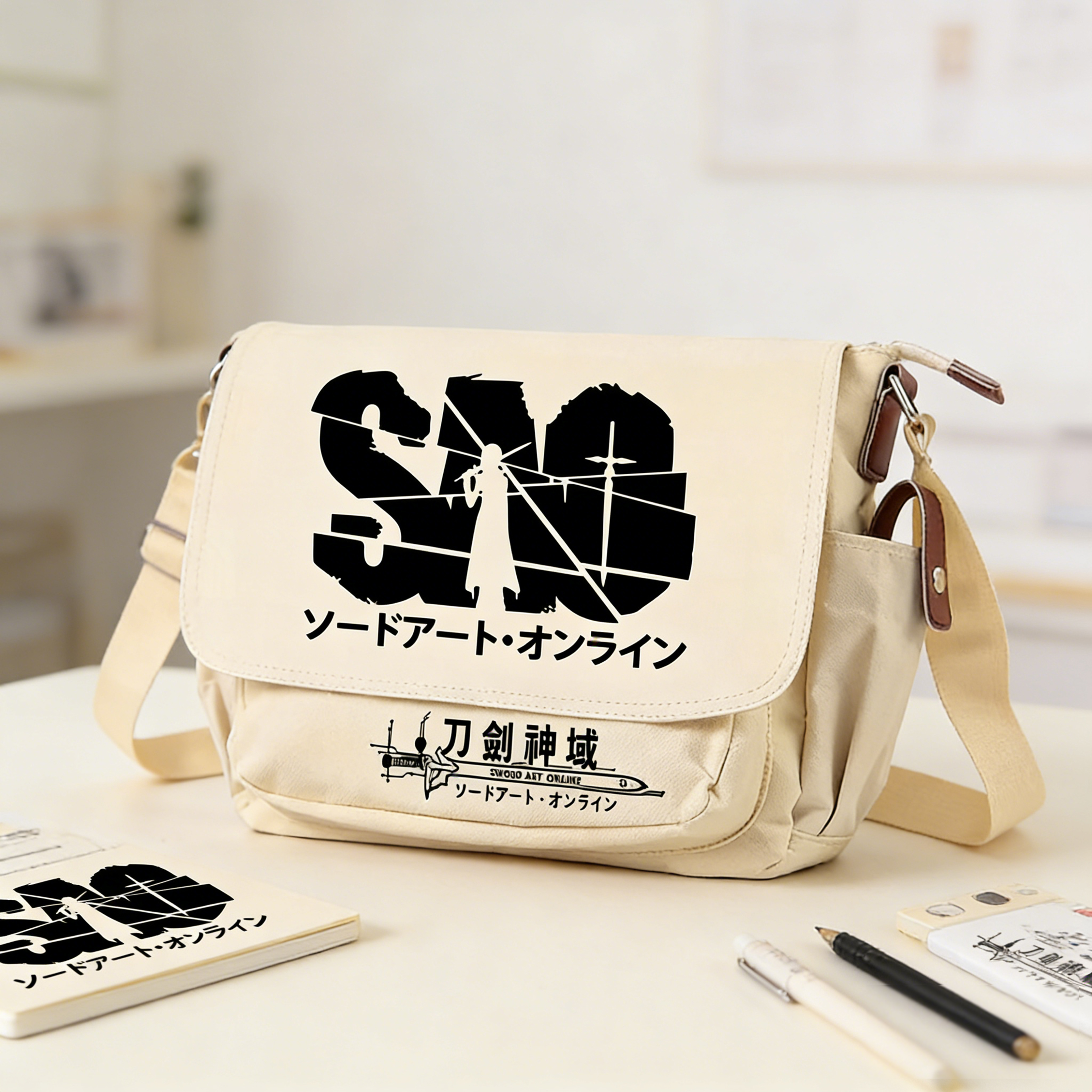 Women'S Bag Online - SAO Sword Art Online Anime Bookbag