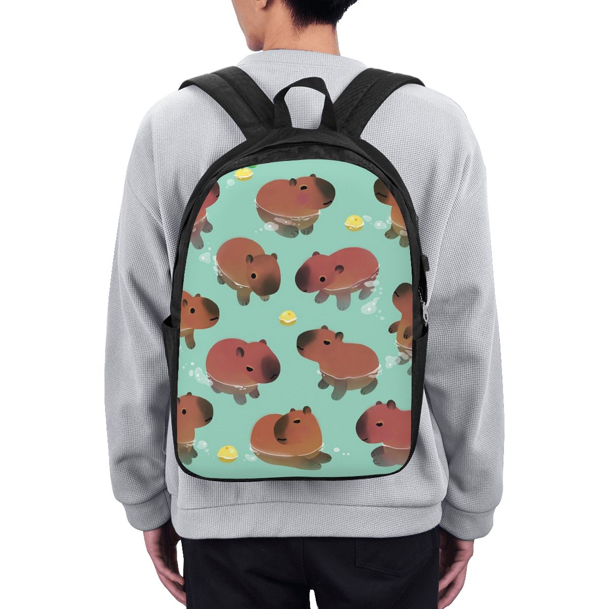 Capybara Animal Pattern Backpa - огляд і ціна Women Bags For Travel