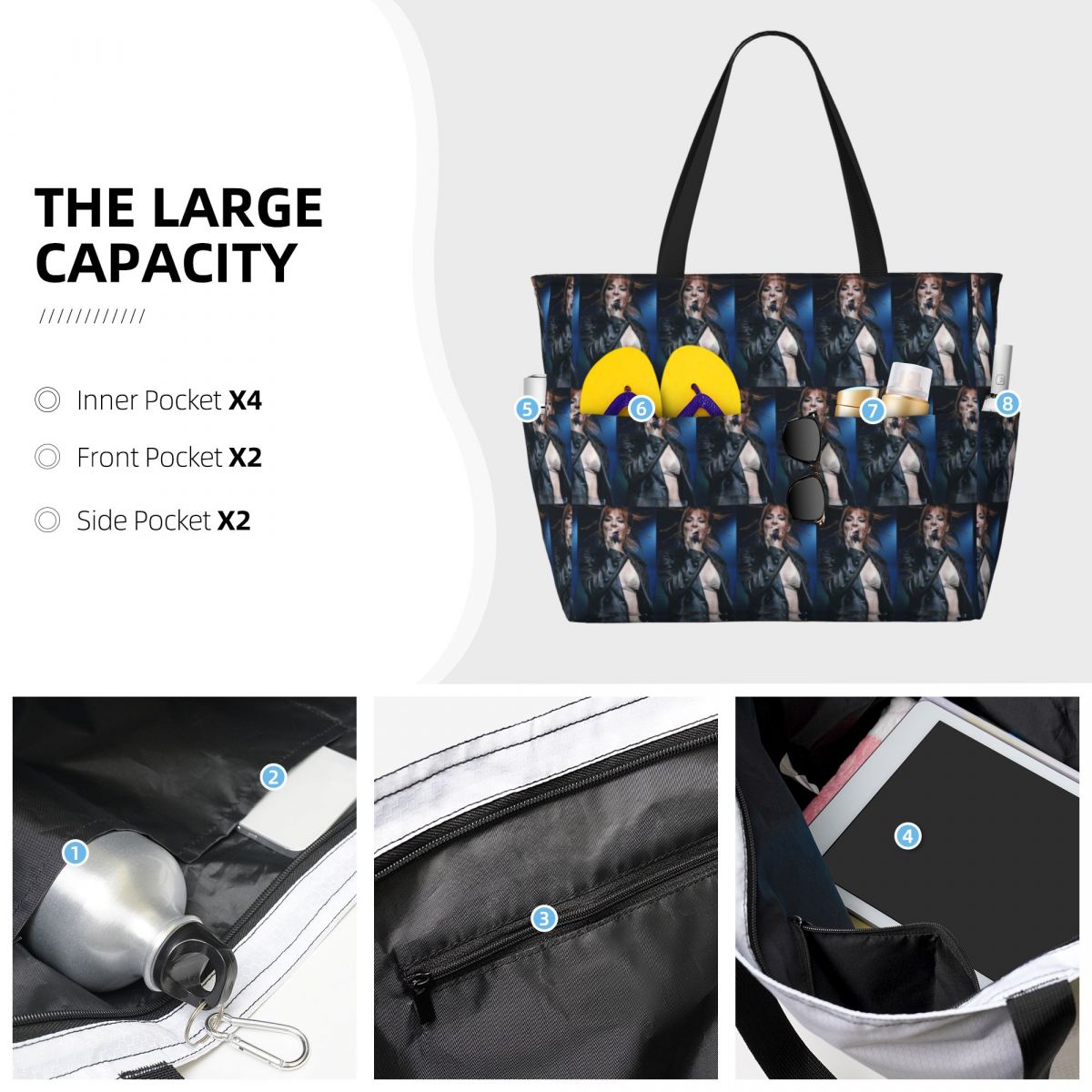 Mylene Farmer Beach Tote Bag S - огляд і ціна Women Bags Farmers