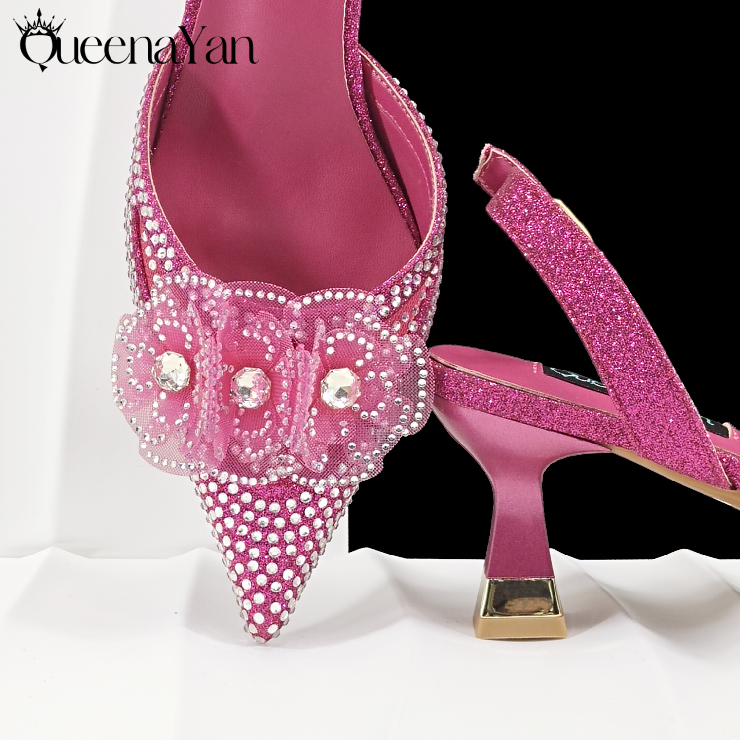 QueenaYan Fuchsia Color Shoes  - огляд і ціна Women Bags For Wedding