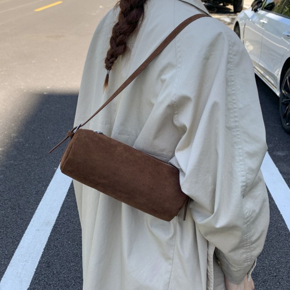 Shoulder Bag Suede Pillow Hand - огляд і ціна Hobo Bag Slouchy