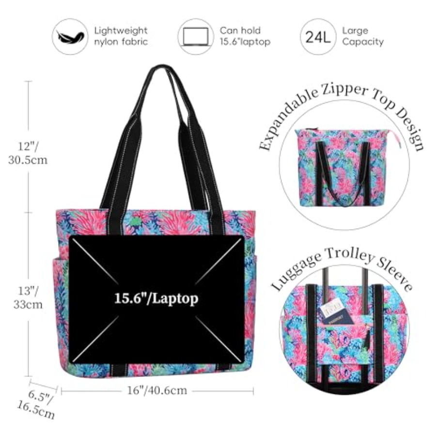 Tote Bag for Women with Laptop - огляд і ціна Women Bags For Travel