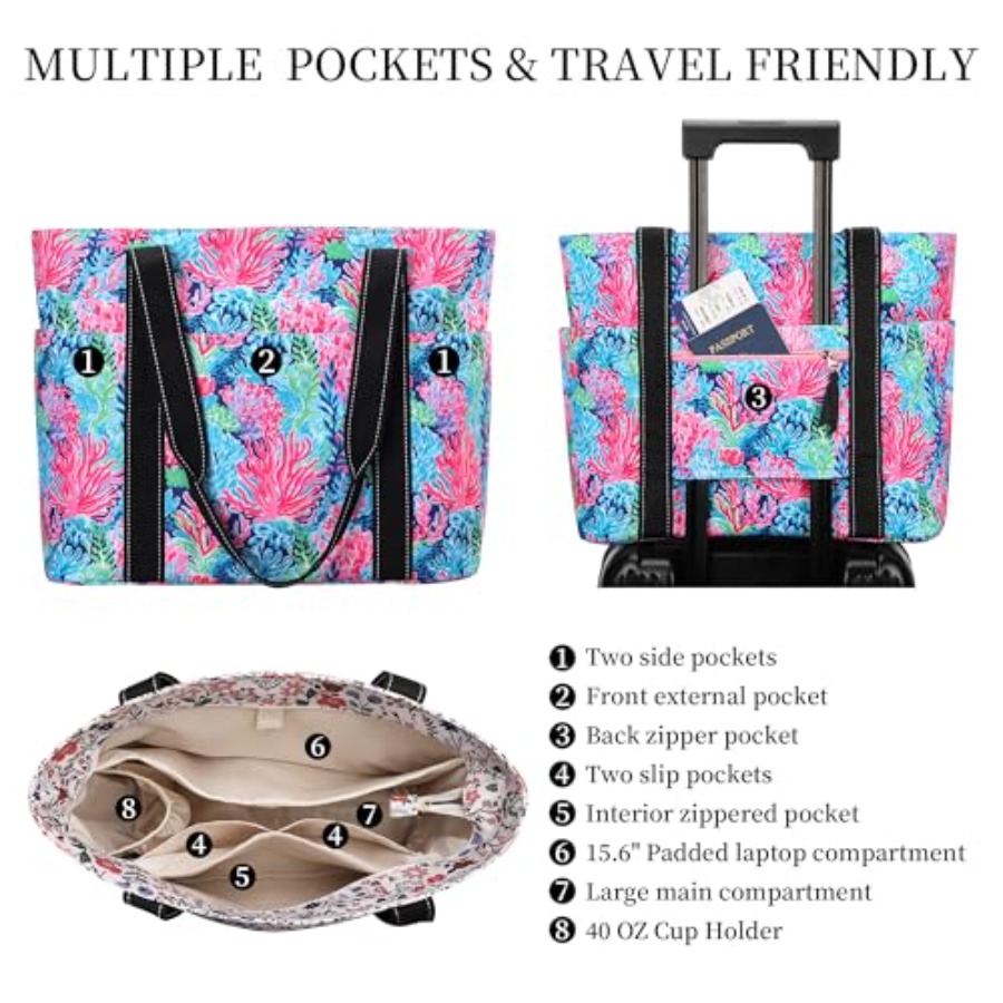 Tote Bag for Women with Laptop - огляд і ціна Women Bags For Travel