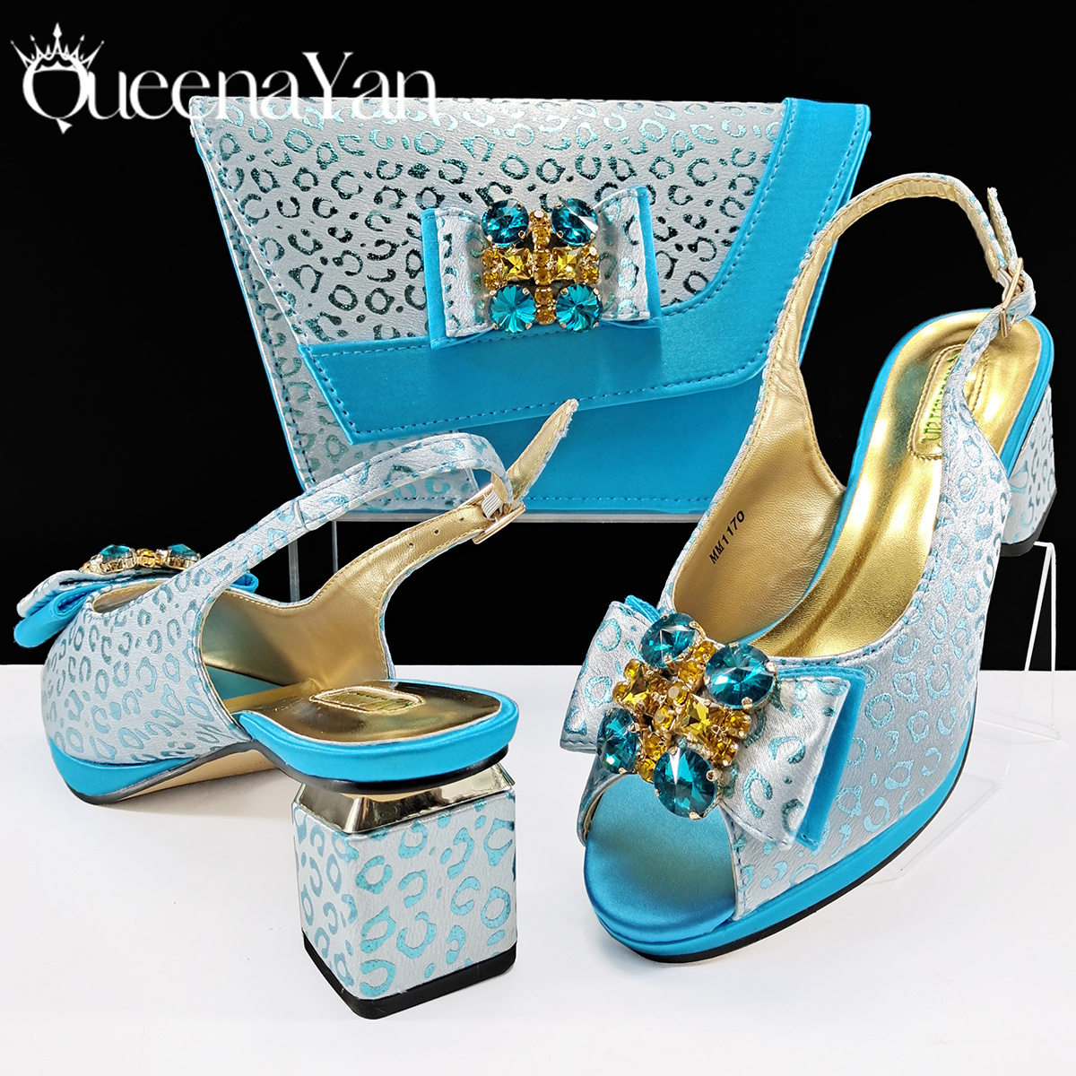 Queena Yan Light Blue Elegant  - огляд і ціна Women Bags For Wedding