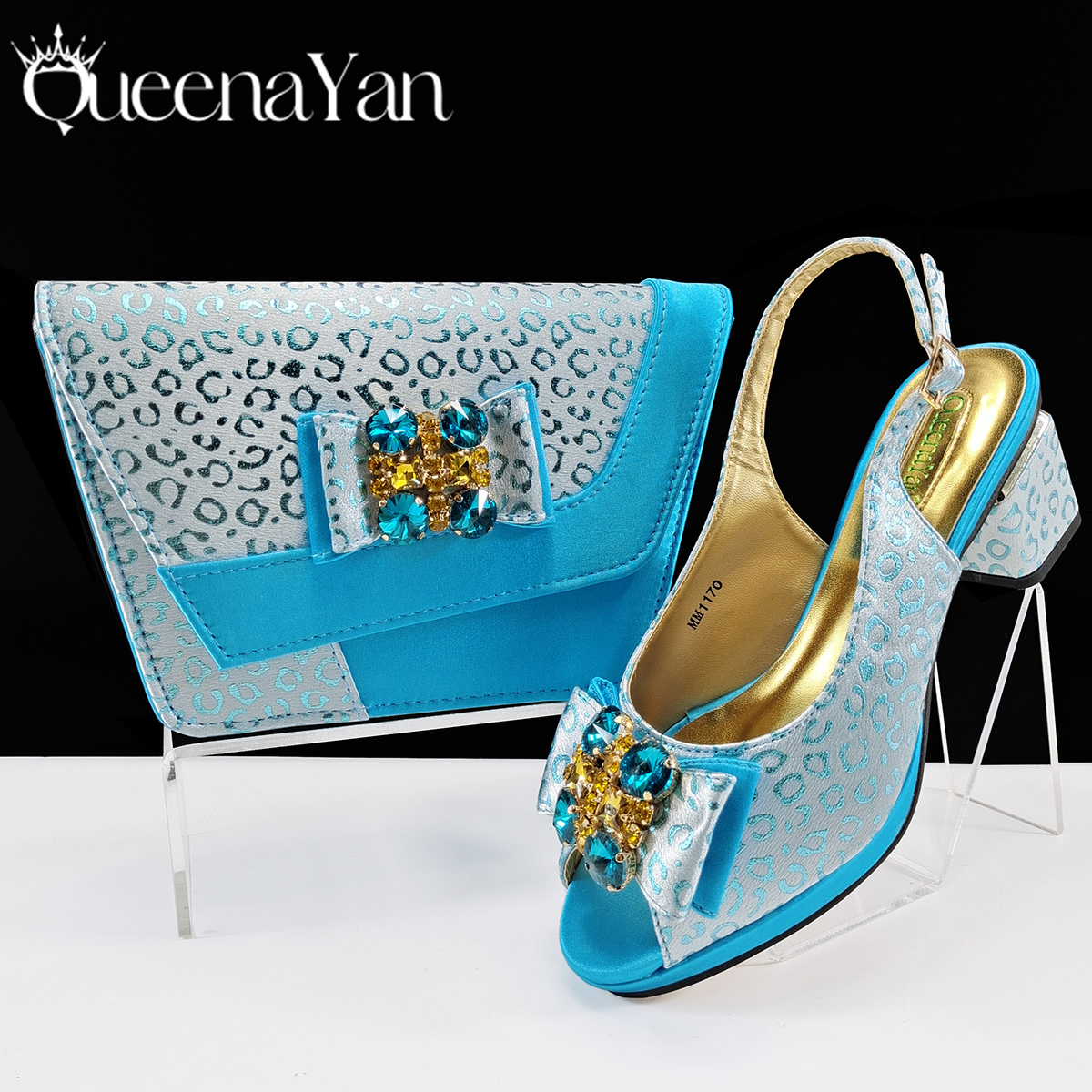 Queena Yan Light Blue Elegant  - огляд і ціна Women Bags For Wedding