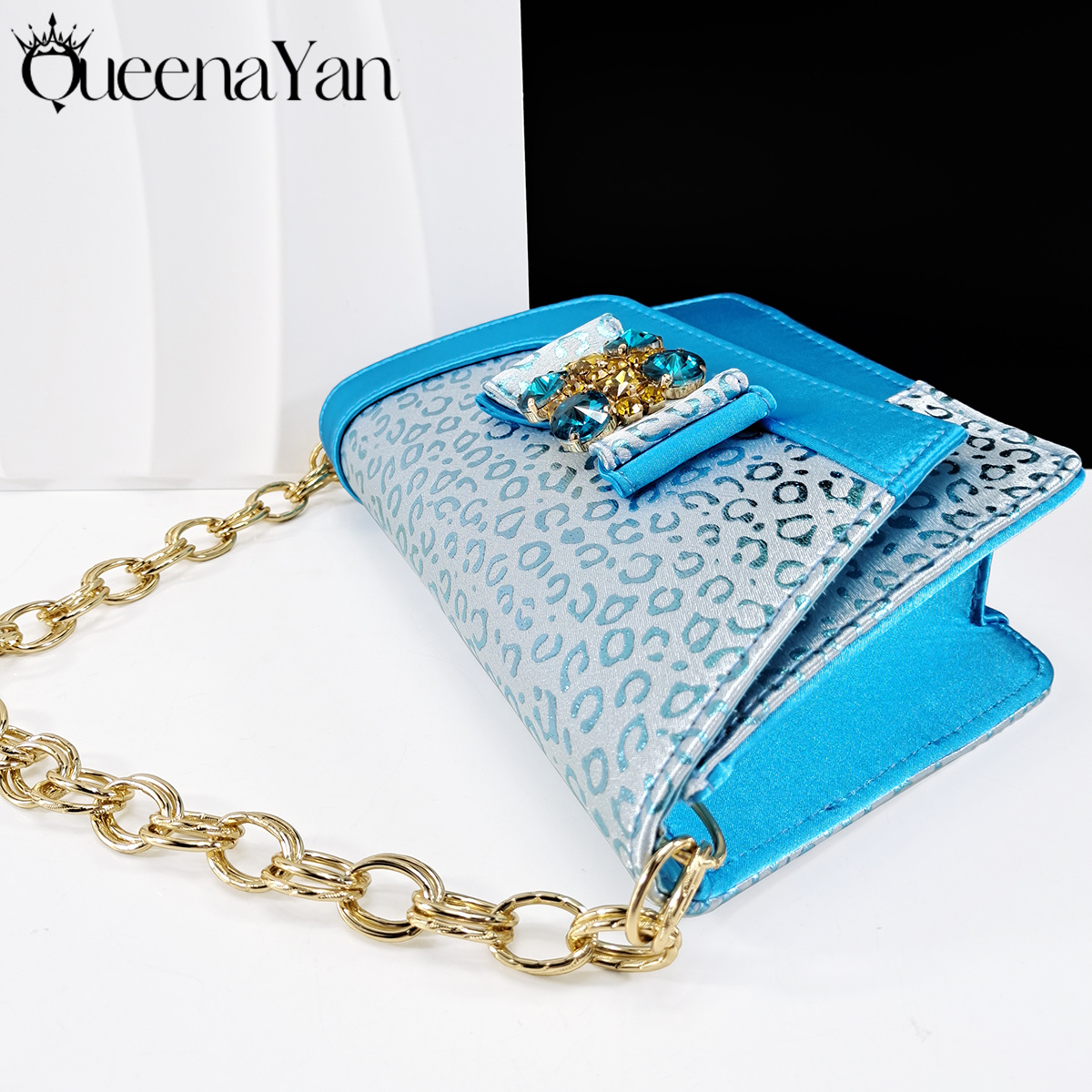 Queena Yan Light Blue Elegant  - огляд і ціна Women Bags For Wedding