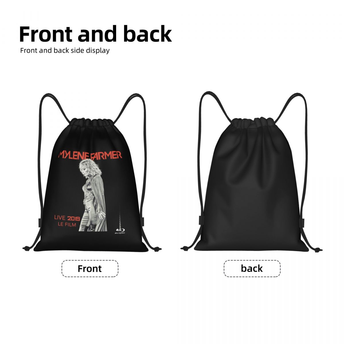 Mylene Farmer Drawstring Backp - огляд і ціна Women Bags Farmers