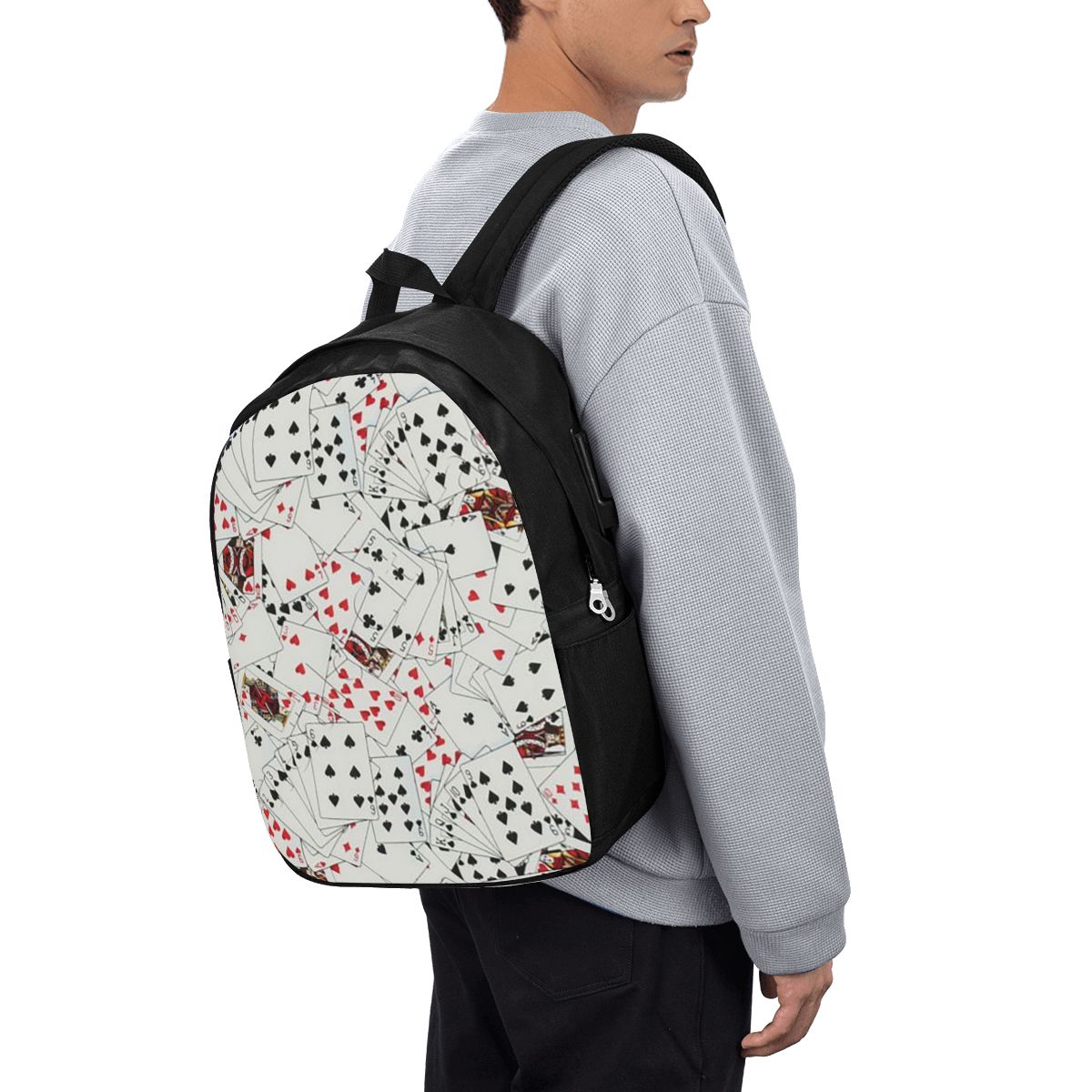 Playing Cards Poker Print Back - огляд і ціна Women Bags For Travel