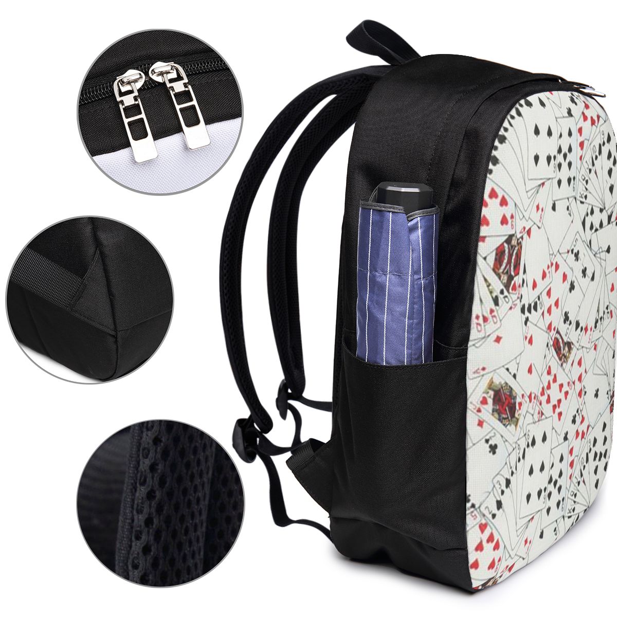 Playing Cards Poker Print Back - огляд і ціна Women Bags For Travel