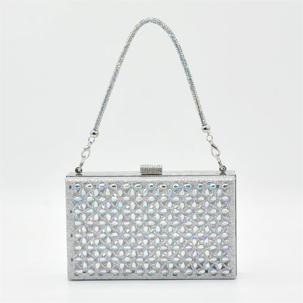 Silver Color Shoes and Bag for - огляд і ціна Women Bags For Wedding