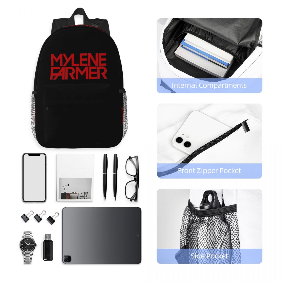 Mylene Farmer Jeanne Backpack  - огляд і ціна Women Bags Farmers