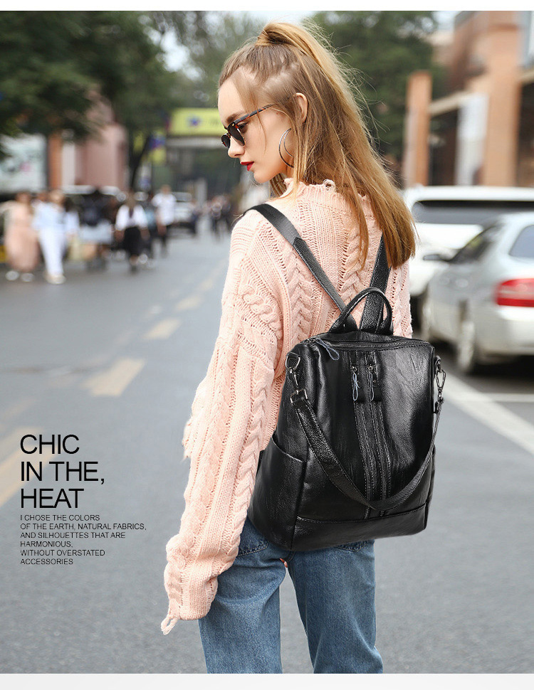 Women Soft Leather Backpack Sc - огляд і ціна Women Bags Deals