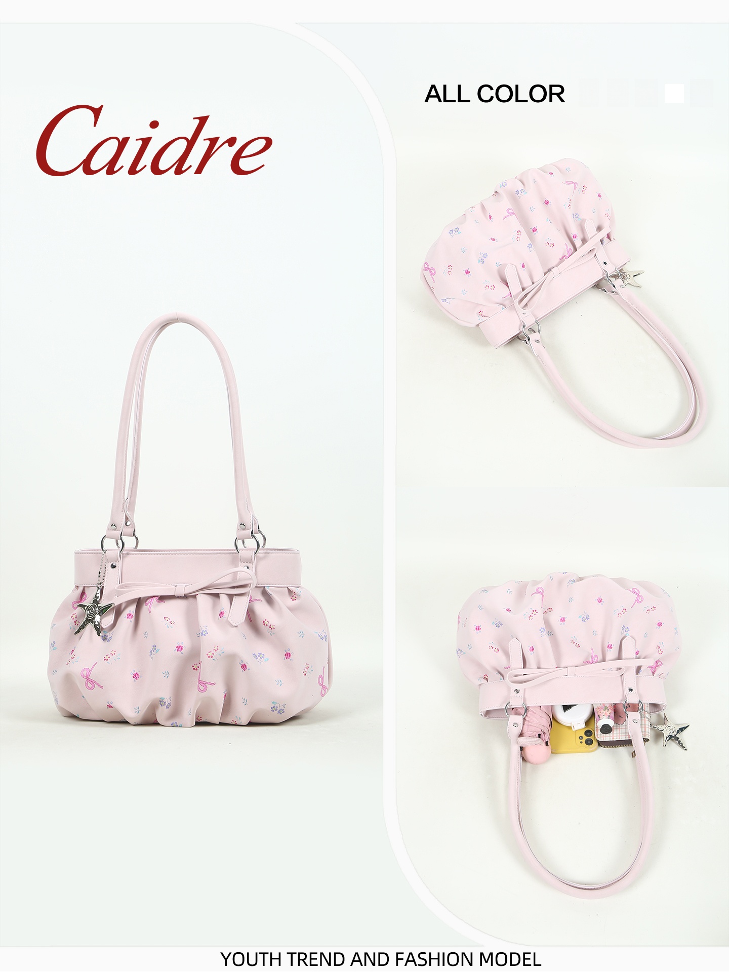 Caidre Long Handle Tote Bag Ko - огляд і ціна Women'S Young Bags