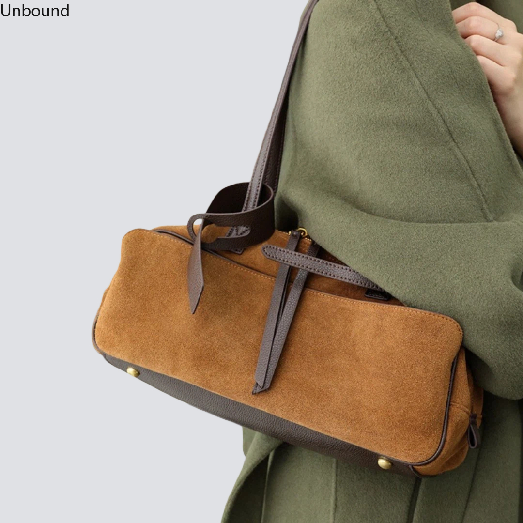 Suede Leather Womens Shoulder  - огляд і ціна Women Handheld Bags
