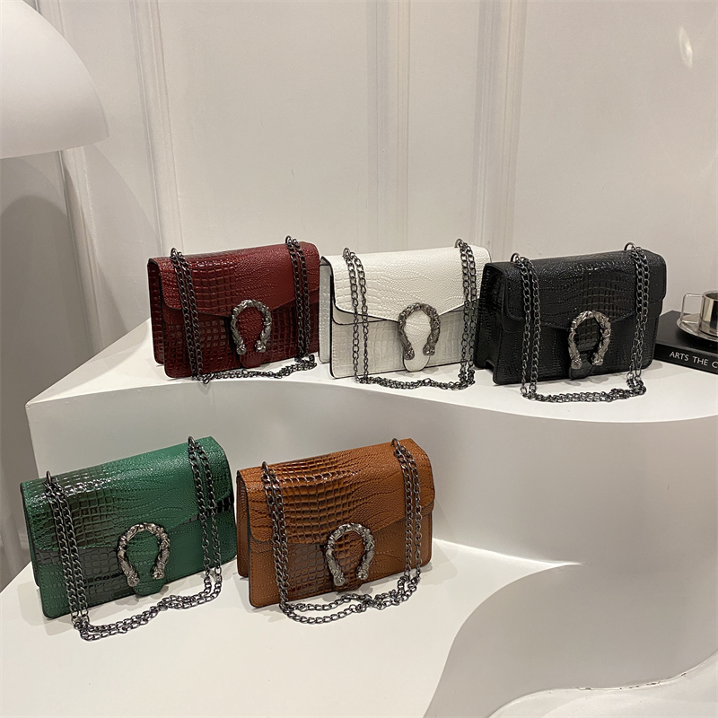 Retro Crocodile Pattern Ladies - огляд і ціна Women'S Young Bags