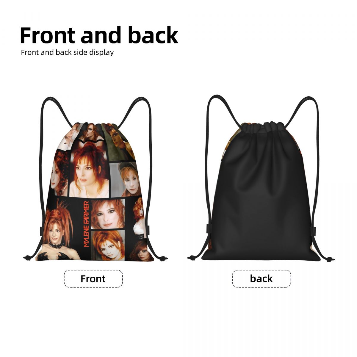 Custom Mylene Farmer French Si - огляд і ціна Women Bags Farmers