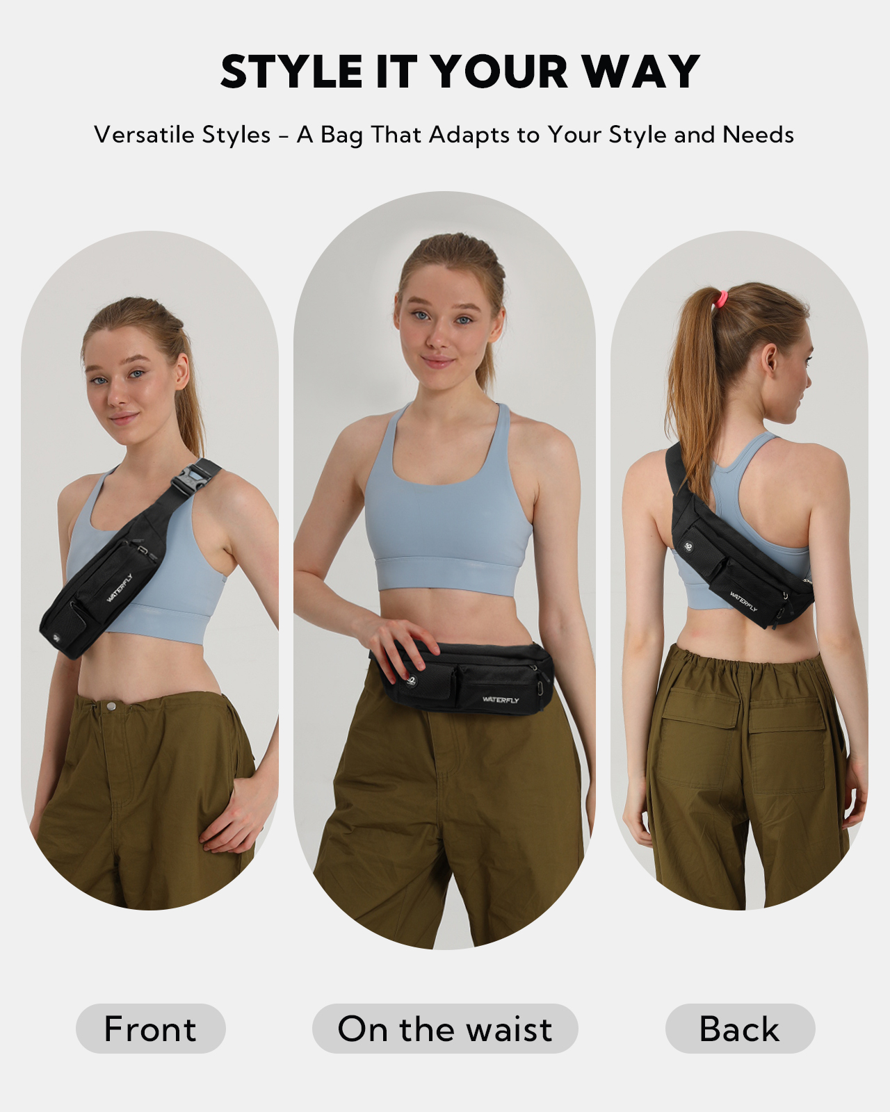 WATERFLY 5 Pocket Slim Lightwe - огляд і ціна Women Bags Deals