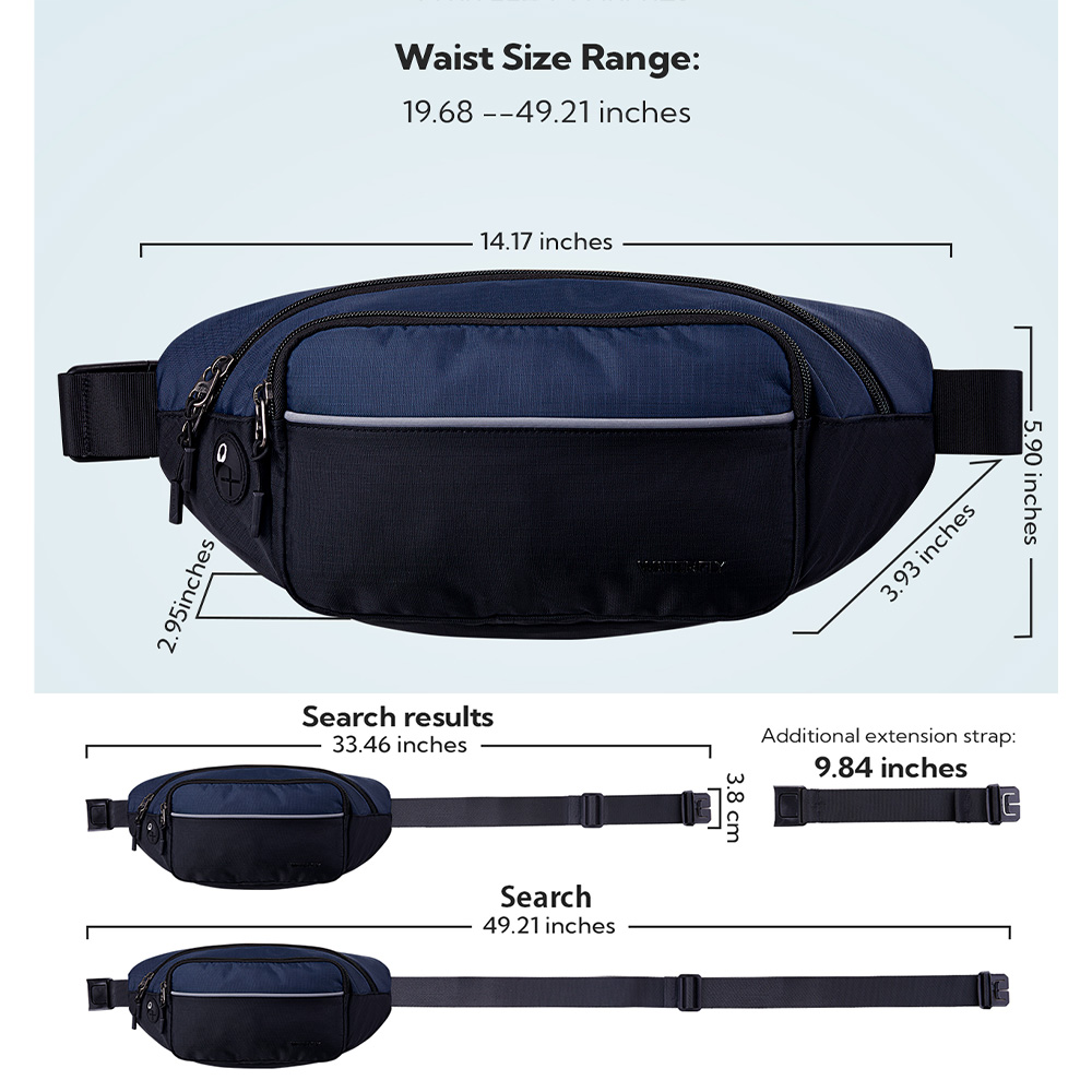 WATERFLY Fanny Pack Waist Bag  - огляд і ціна Women Bags Deals