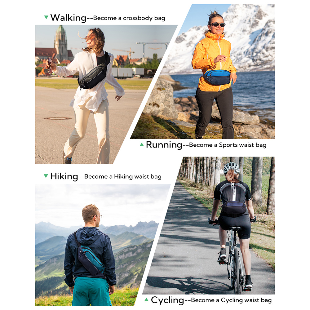 WATERFLY Fanny Pack Waist Bag  - огляд і ціна Women Bags Deals