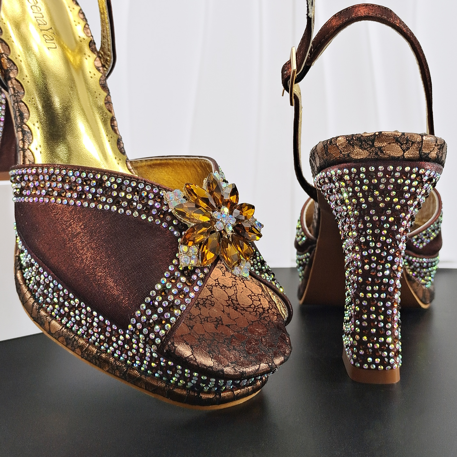 INS Brown Color Marture Party  - огляд і ціна Women Bags For Wedding