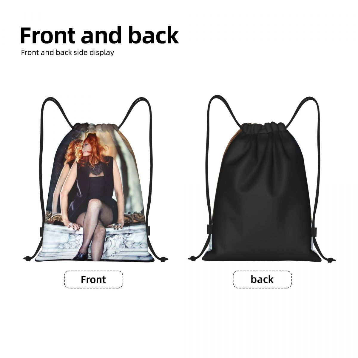 Beautiful Mylene Farmer Drawst - огляд і ціна Women Bags Farmers