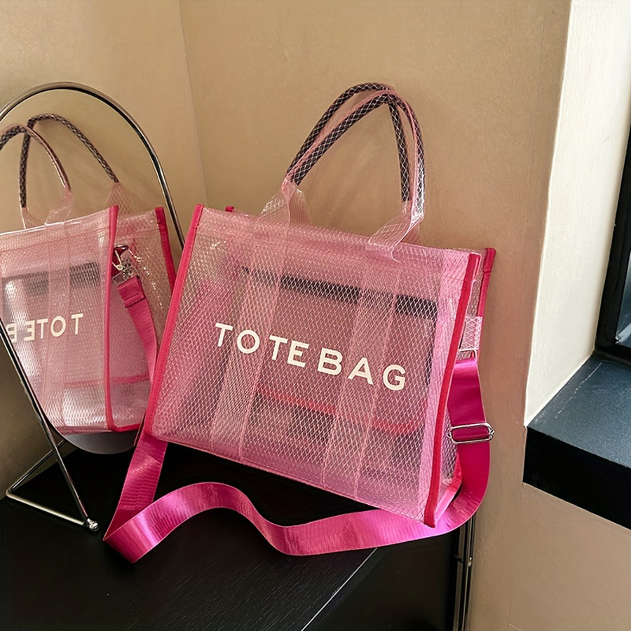 Fashion New High Capacity PVC  - огляд і ціна Women Handheld Bags