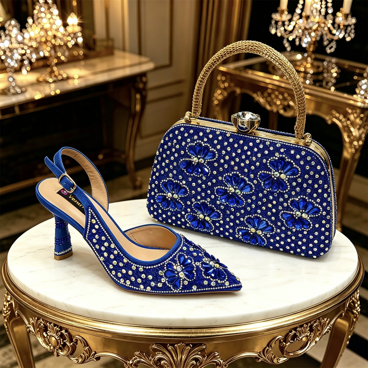 Venus Chan Gold Pointed Toe Rh - огляд і ціна Women Bags For Wedding