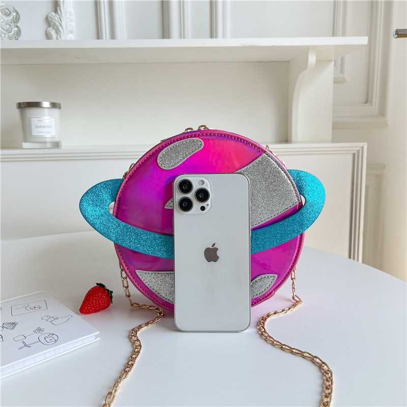 Laser Circular Planet Shape Pu - огляд і ціна Women'S Young Bags