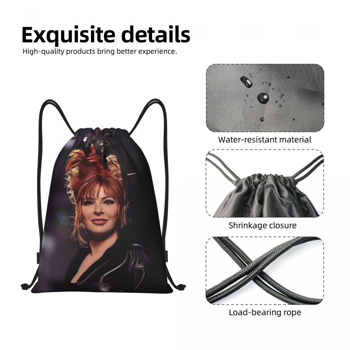 Pretty Mylene Farmer Drawstrin - огляд і ціна Women Bags Farmers