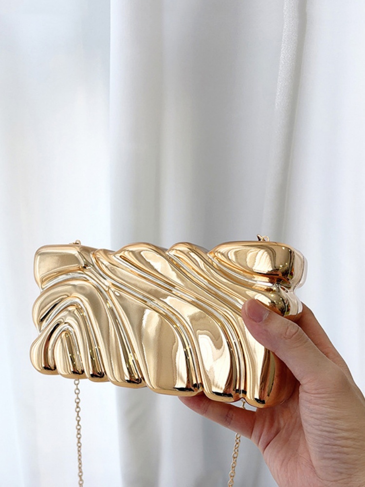 Acrylic Wing Striped Electropl - огляд і ціна Women Handheld Bags