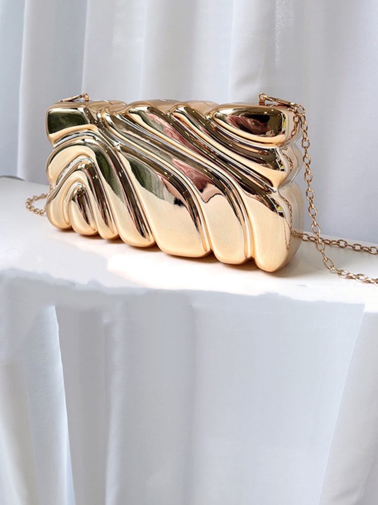 Acrylic Wing Striped Electropl - огляд і ціна Women Handheld Bags